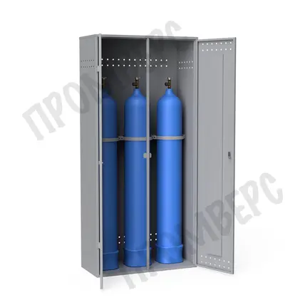 Шкаф для 3-х газовых баллонов ШГБК-М-03