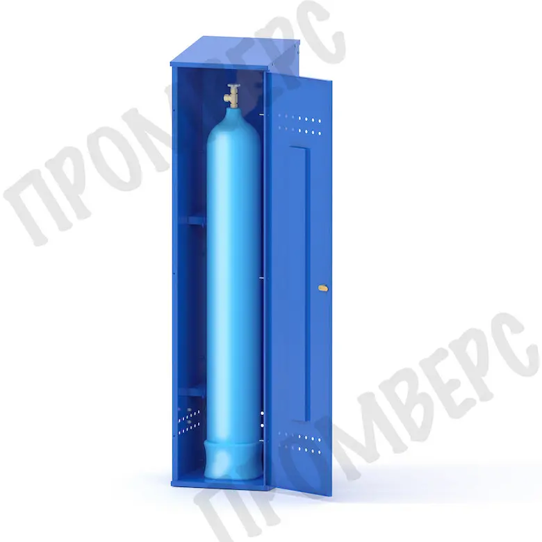 Шкаф металлический для газовых баллонов разборный ШГБР-01-0,8