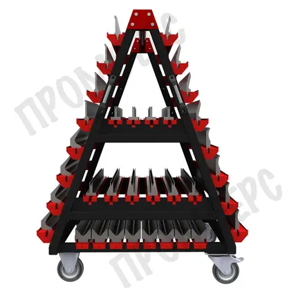 Инструментальная тележка-стеллаж для листогибочных прессов