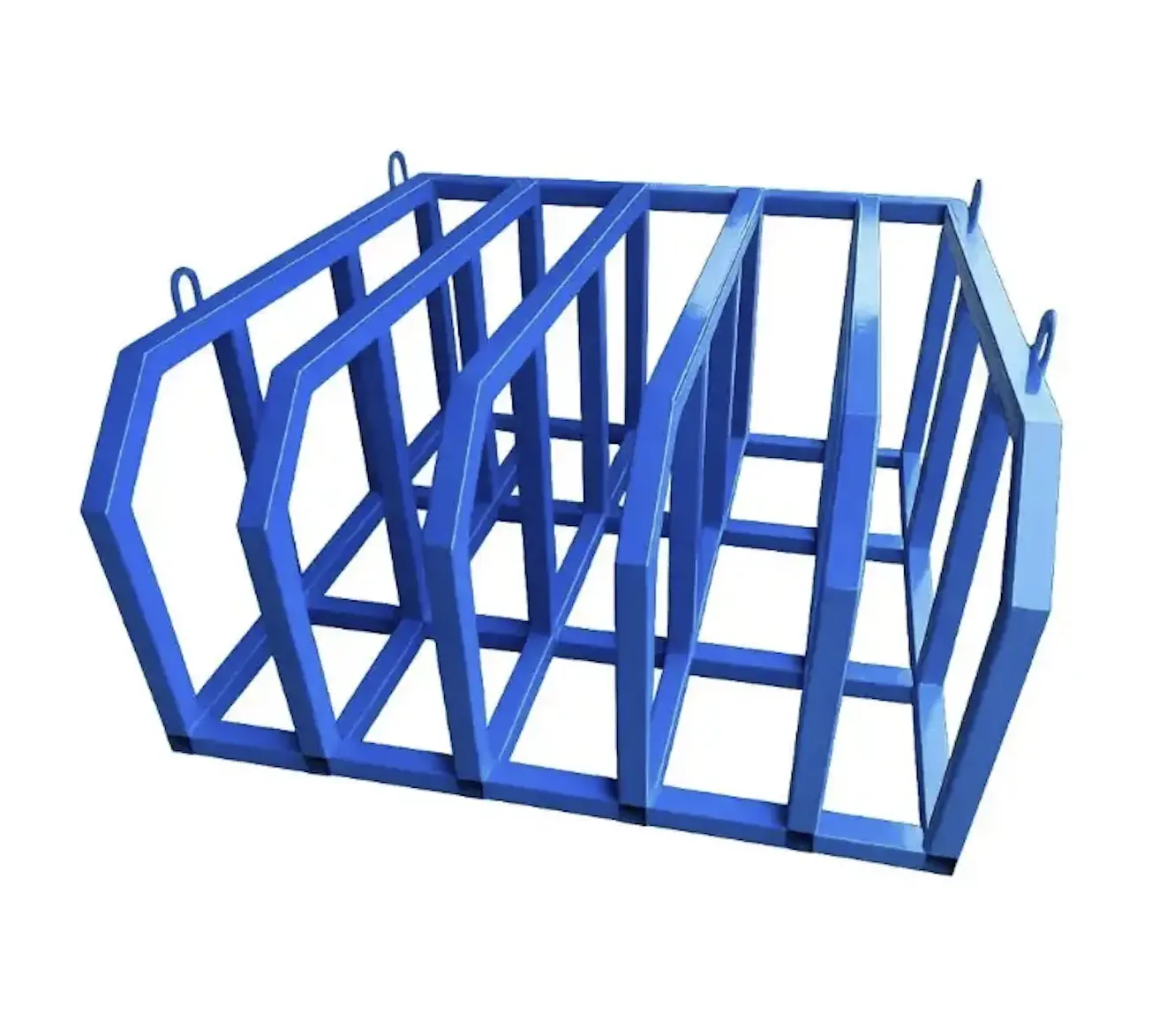 Стеллаж для вертикального хранения 800x1600x1600, 5 секций