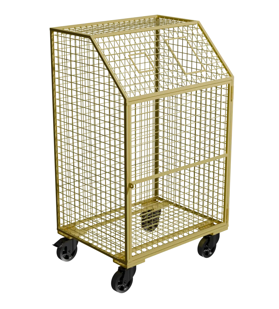 Контейнер для ПЭТ на колесах 1500x1000x850