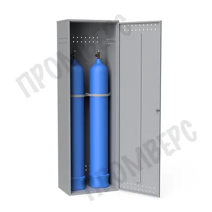 Шкаф для 2-х газовых баллонов ШГБК-М-02