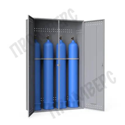 Шкаф для 4-х газовых баллонов ШГБК-М-04